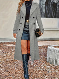 Double-Breasted Longline Coat