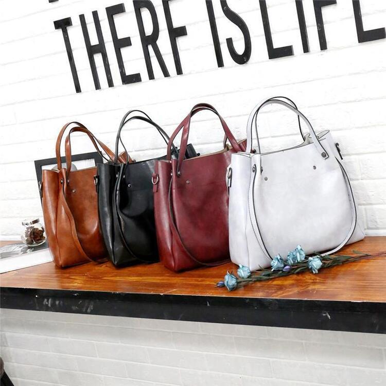 Sutton - Stylish Retro 4-Piece Bag Set