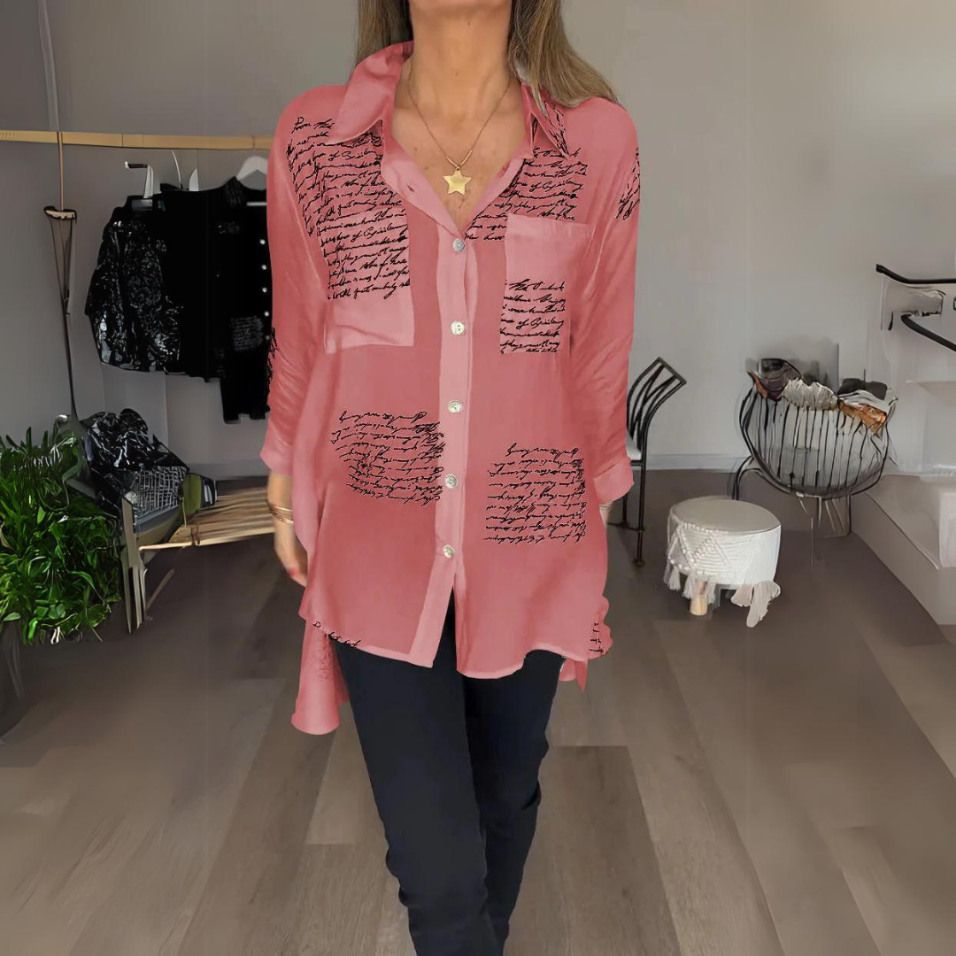 Mirabel - Women's Stylish Printed Cotton Top