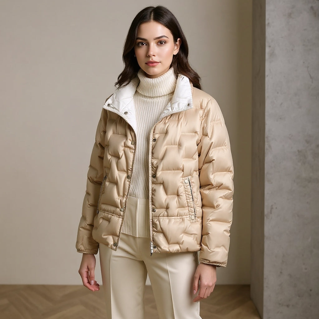 Collar Jacket | Sleek Warmth with Modern Minimalism