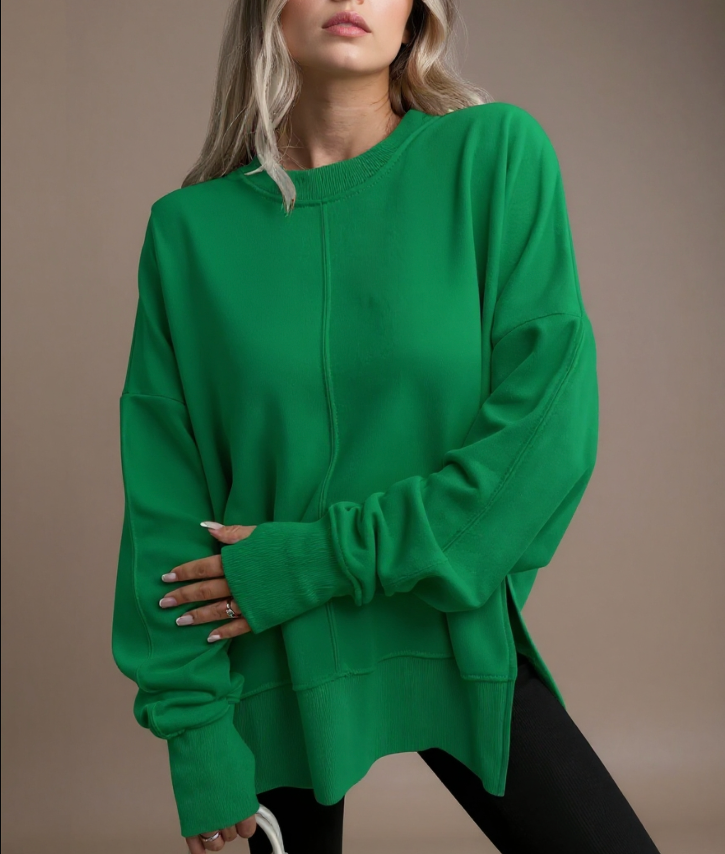 Gwelia™ | Comfy Oversized Long Sleeve Sweatshirt