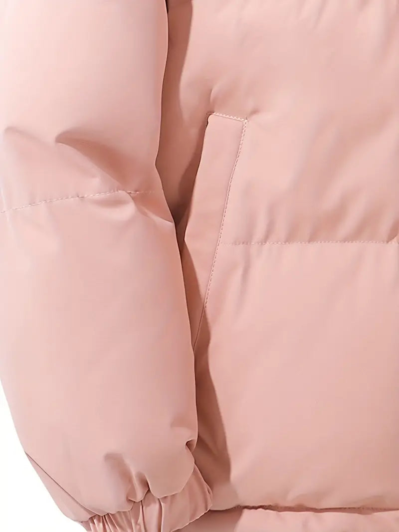 Carin™ | Lined winter jacket with hood