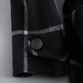 Retro Lapel Plaid Tweed Coat | Vintage Charm Meets Modern Power