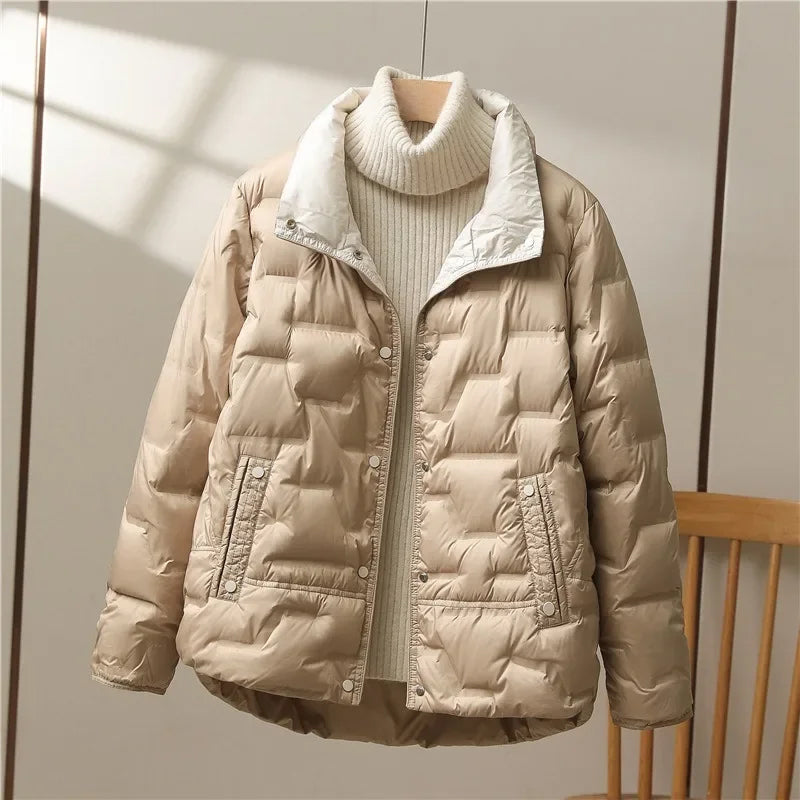Collar Jacket | Sleek Warmth with Modern Minimalism