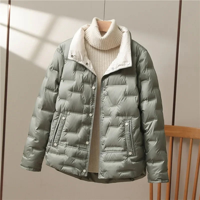 Collar Jacket | Sleek Warmth with Modern Minimalism