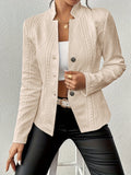 Madeline – Sculpted Button Jacket