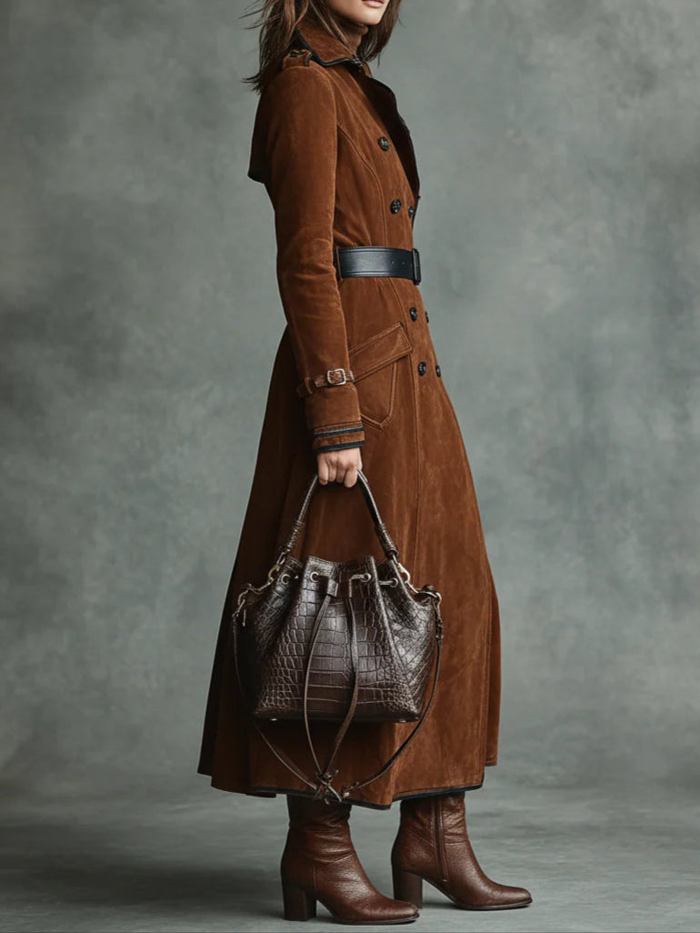 Timeless Double-Breasted Coat