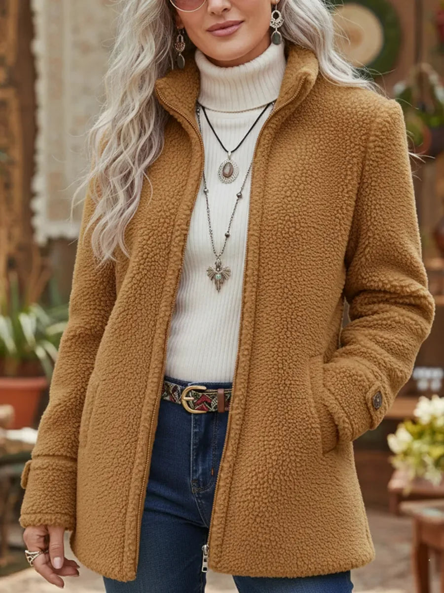Chanelle | Full-Zip Collar Jacket