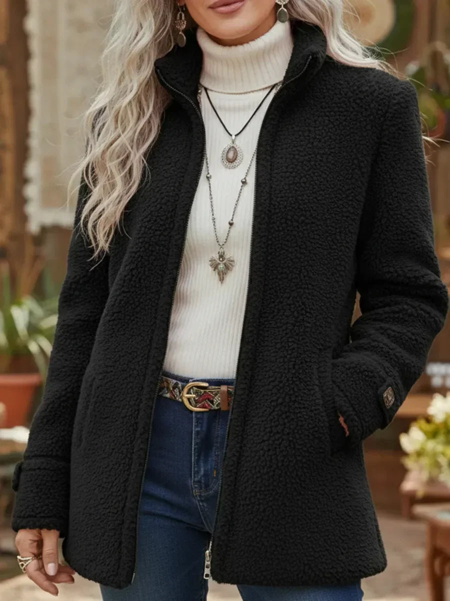 Chanelle | Full-Zip Collar Jacket